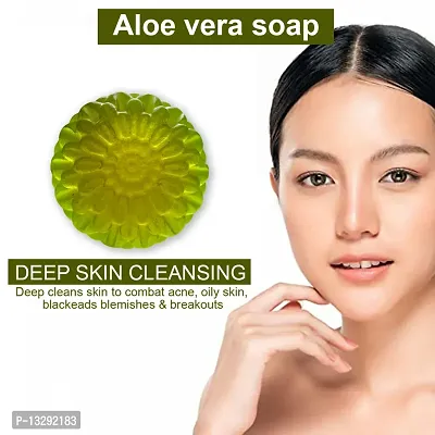 Revitalize Your Skin With Aloe Vera: A Gentle And Effective Soap For Daily Use -100 Grams-thumb0