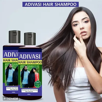 Adivasi Neelambari Medicine Ayurvedic Herbal Anti Hair fall/Anti Dandruff  100ml Hair shampoo (100 ml)-thumb0