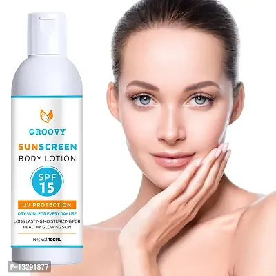 The Perfect Companion for Your Summer Activities Sunscreen Body Lotion with Sweat Resistance-thumb0