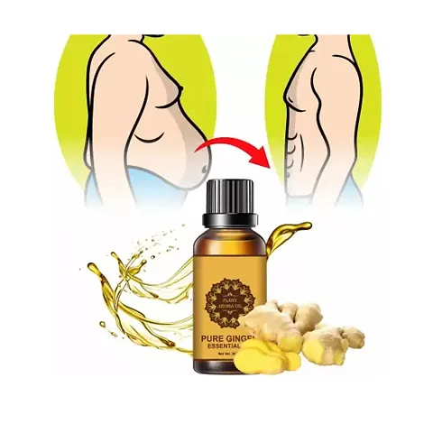 Ginger Essential Oil Ginger Oil Fat Loss Fat Loss Slimming Weight Loss Body Fitness Oil