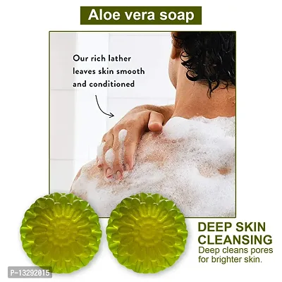 Aloe And Jojoba Moisturizing Soap - Pack Of 2, 100 Grams Each-thumb0