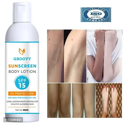 Sunscreen Body Lotion- 100 ml with Moringa Extract for Antioxidant Boost-thumb0