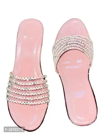 Elegant Pink EVA Fashion Flats For Women-thumb0