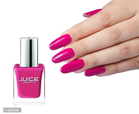 Buy JUICE | 3 NAIL POLISH COMBO 03 (CHARM PINK - 12 / SWEET ORANGE - 24 /  CORNFLOWER - 76) & 1 NAIL POLISH REMOVER | WATERPROOF & LONG LASTING | PACK  OF 4 Online at Best Prices in India - JioMart.