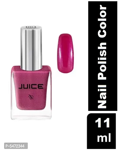 Juice Nail polish Color Pink Set Of 1