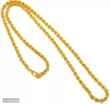 Gold Plated Stylish Rassa Chain For Boys Or Girls-thumb0