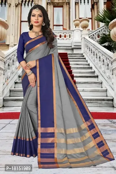 Buy Uniform Sarees Corp Light Brown Women's Premium Silk Crepe Small Print  Traditional Showroom (LBR) Uniform Sarees With Blouse Piece at Amazon.in