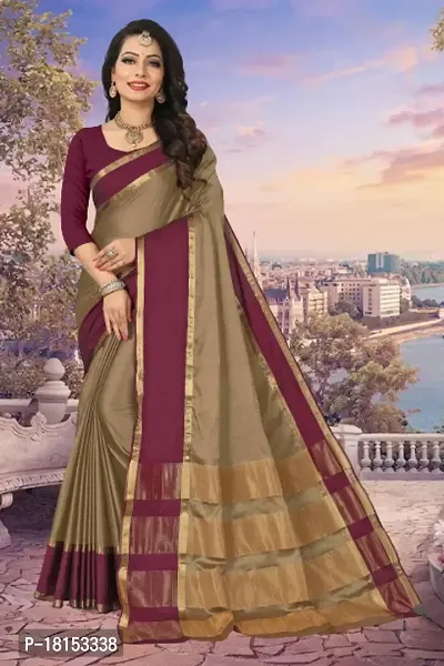 Beautiful Cotton Saree with Blouse piece