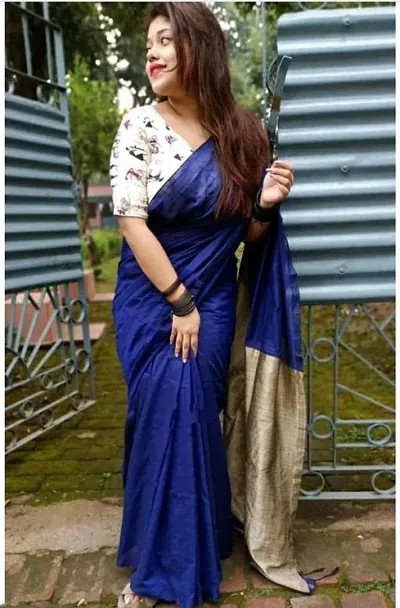 Classic Saree with Blouse Piece for Women