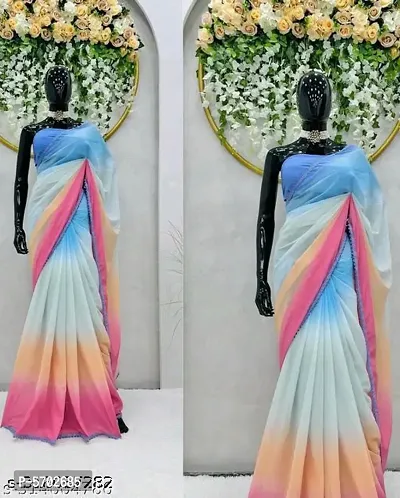 Latest Attractive Cotton Silk Saree with Blouse piece