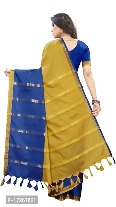 Cotton Sarees With Blouse Piece-thumb3