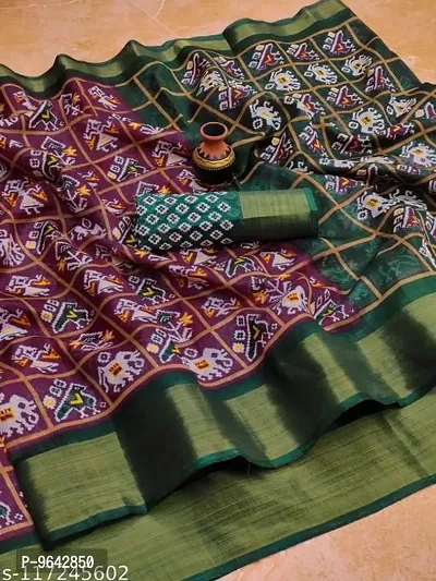 Classic Cotton Printed Saree with Blouse piece