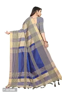 Beautiful Chanderi Cotton Saree with Blouse piece-thumb1