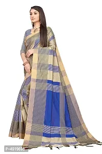 Beautiful Chanderi Cotton Saree with Blouse piece-thumb2