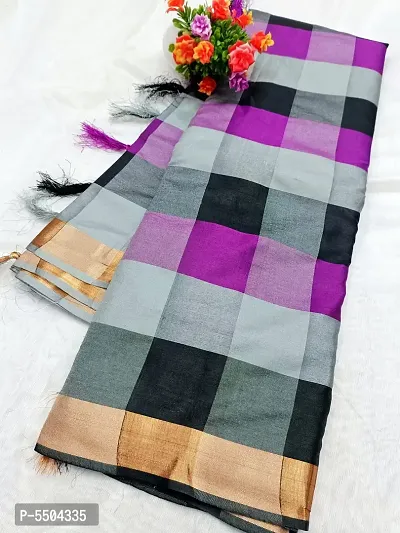 Beautiful Cotton Silk Saree with Blouse piece