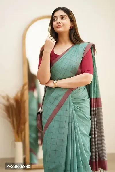 Classic Saree with Blouse Piece for Women-thumb2