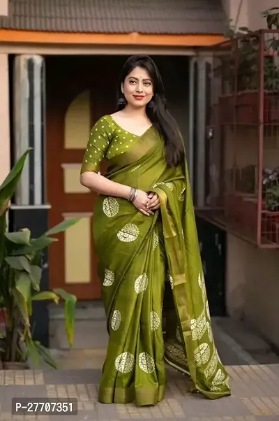 Handloom silk blend Sarees for Women