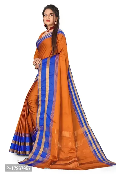 Cotton Sarees With Blouse Piece-thumb4