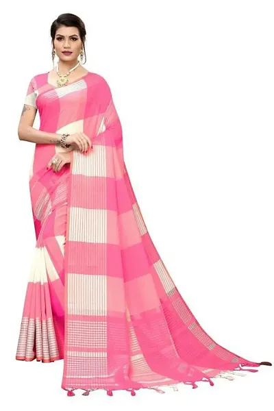 Beautiful Cotton Silk Sarees with Blouse