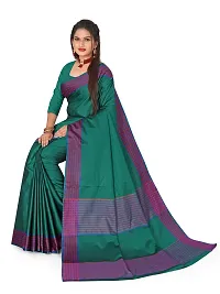 Cotton Sarees With Blouse Piece-thumb1