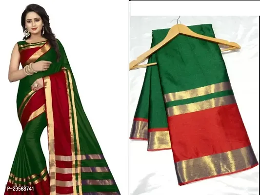 Classical Cotton Art silk saree with blouse