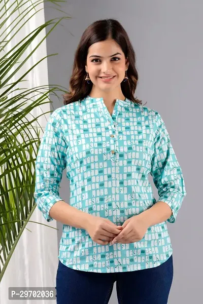 stylish top kurti for summer season for girls , women-thumb0