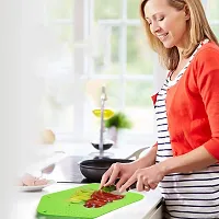 Multi Chopping Board and stand for cutting and chopping of vegetables, fruits meats etc. including all kitchen purposes-thumb1