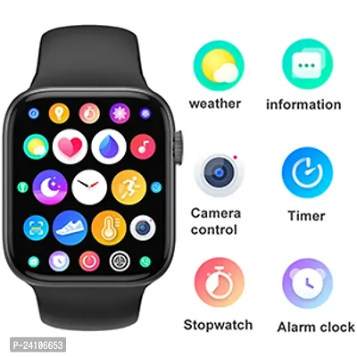 New SMART WATCH 2023, latest version /T500 Full Touch Screen Bluetooth Smartwatch with Body Temperature, Heart Rate  Oxygen Monitor Compatible with All 3G/4G/5G Android  iOS-thumb2