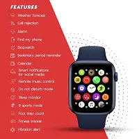 New SMART WATCH 2023, latest version /T500 Full Touch Screen Bluetooth Smartwatch with Body Temperature, Heart Rate  Oxygen Monitor Compatible with All 3G/4G/5G Android  iOS-thumb3
