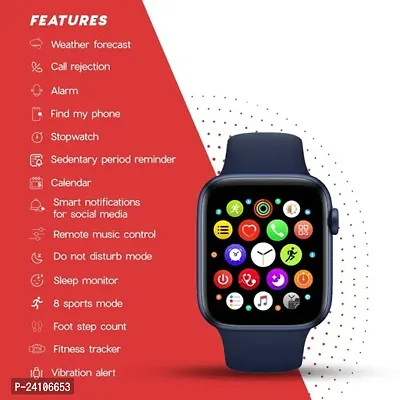 New SMART WATCH 2023, latest version /T500 Full Touch Screen Bluetooth Smartwatch with Body Temperature, Heart Rate  Oxygen Monitor Compatible with All 3G/4G/5G Android  iOS-thumb4