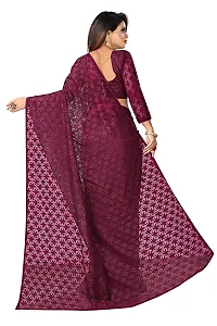 Beautiful Art Silk  Saree With Blouse Piece For Women-thumb1