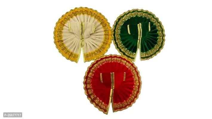 Fancy Dress For Bal Krishna Dress For Laddu Gopal Size: 1 Pack Of 3