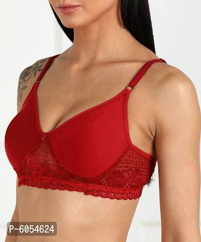 ELFIN BEAUTY Stylish Fancy Cotton Bra-thumb4