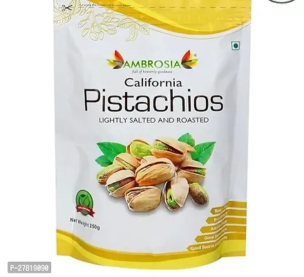 Ambrosia California Roasted  Salted Pistachios 500 g | Pack of 2 X 250 g | Premium Healthy Snacking | Crunchy  Tasty