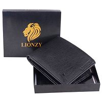 LIONZY Men's Wallet (Black)-thumb4