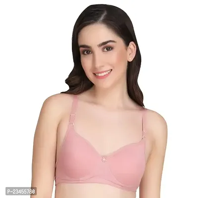 Cotton Lightly Padded Push-Up Full Coverage Bra With All Day Comfort-thumb0