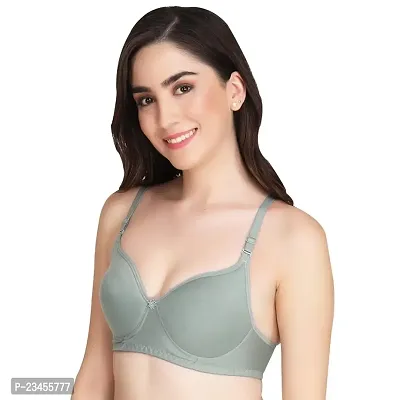 Cotton Lightly Padded Push-Up Full Coverage Bra With All Day Comfort-thumb4