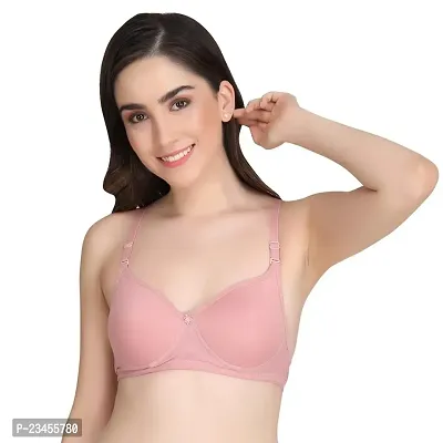 Cotton Lightly Padded Push-Up Full Coverage Bra With All Day Comfort-thumb2