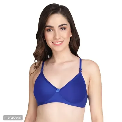 Cotton Lightly Padded Push-Up Full Coverage Bra With All Day Comfort-thumb0