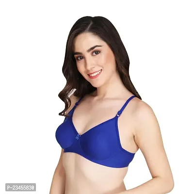 Cotton Lightly Padded Push-Up Full Coverage Bra With All Day Comfort-thumb3