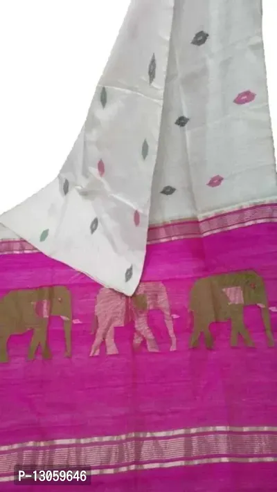 Elegant Cotton Silk Bengal Handloom Sarees For Women