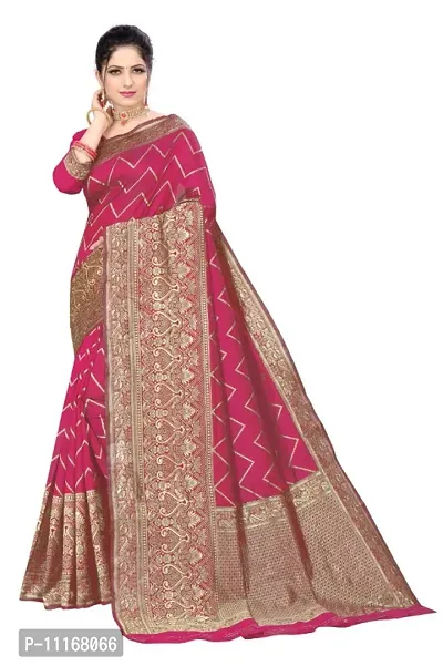 Silk Blend Partywear Saree with Blouse piece