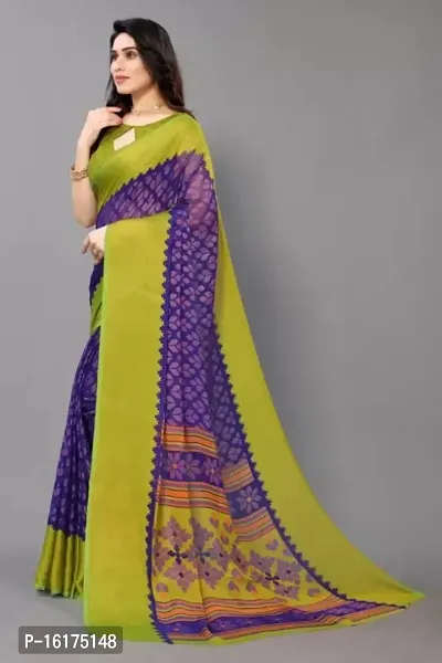 Brasso Partywear Saree with Blouse piece