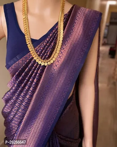 Art Silk Partywear Saree with Blouse piece