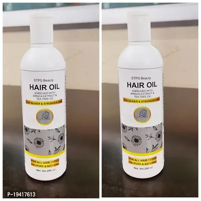 Hair oil enriched with arnica extract   tea tree oil pack of 2 each 200 ml