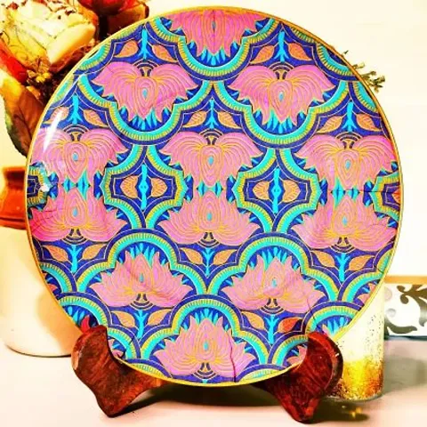 Decorative Wall Hanging Glass Plate