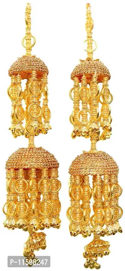 OneStoreIndia Handmade Kalira Traditional Wedding Kalira/kalere/Kalire Bridal Hand Hanging Set of 1 Pair for Brides, Women and Girls. 9404-thumb4