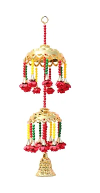 OneStoreIndia Handmade Traditional Jhoomar/Chandeliers/Door Hanging/Wall Hanging/Showpiece Or for Decoration. JH2-thumb2