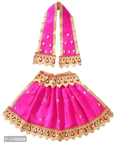 Geetanjali Men's and Women's Decorations Dress (LP- 242_Pink_Size - 3)