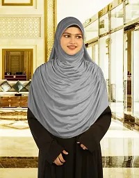 Mehar Hijab's Glamour in Modesty Faeezah Frill Hijab Bronze XXL-thumb1
